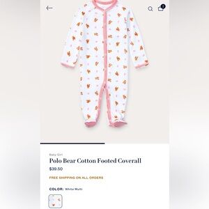 My baby clothes, she’s 10 months now, and the clothes is really nice